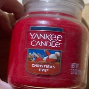 4/$25 Yankee Candle Christmas Eve scent mini candle in 3.7 oz size. brand new
